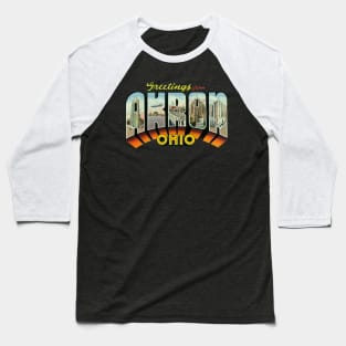 Greetings from Akron Ohio Baseball T-Shirt